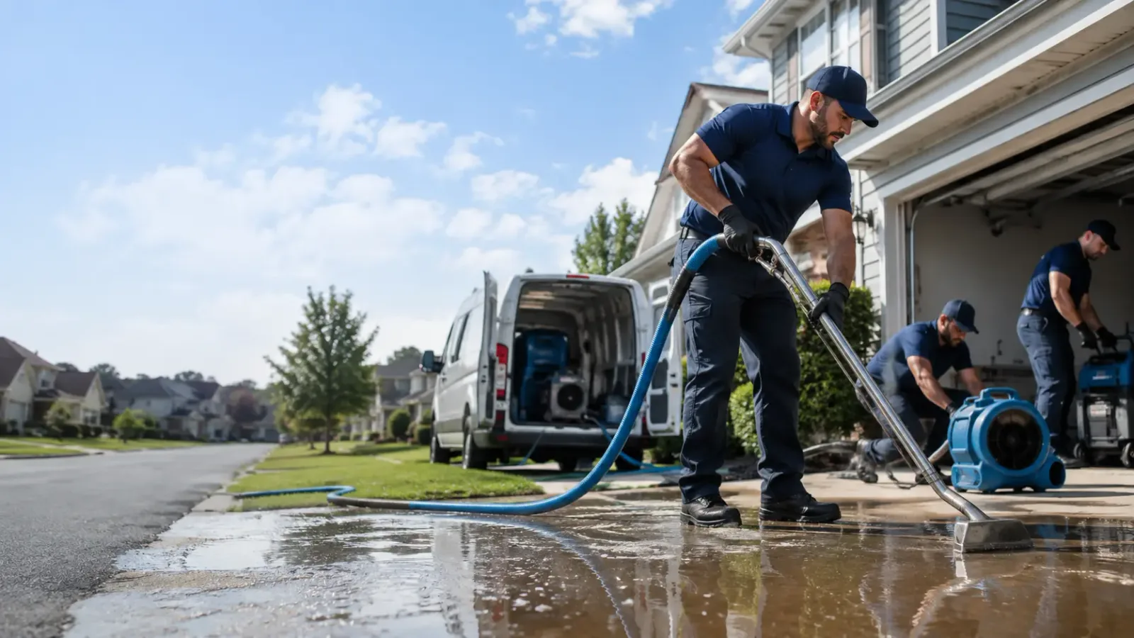 Flood Damage Restoration in Quakake, PA